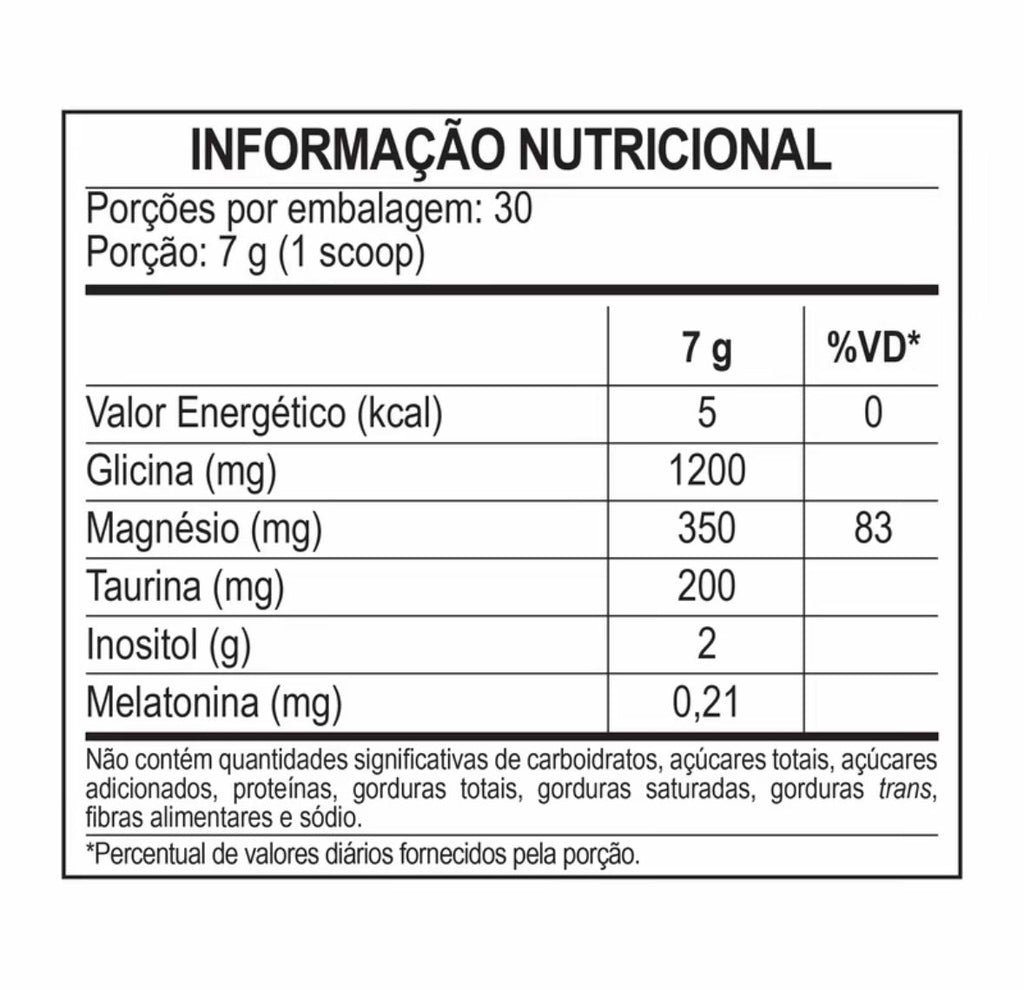 Suplemento de Magnésio e Inositol 210g Bodyaction